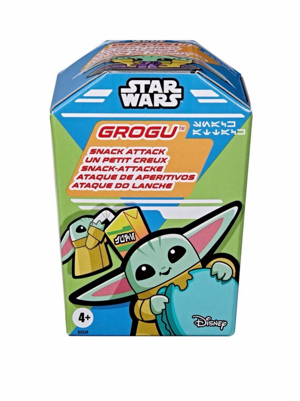 Star Wars Grogu Snack Attack Kids Toy - Green & Blue